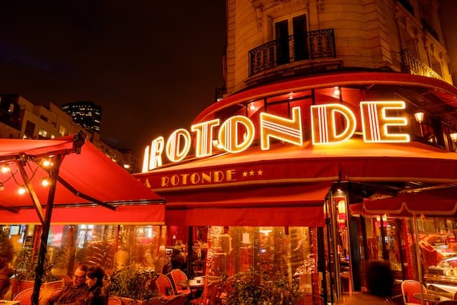 Il quartier Montparnasse - Cafe de la Rotonde